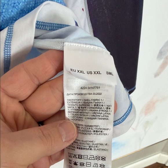 Bogner Fire + Ice Striped Long Sleeve Inner Layer XXL - Picture 3 of 4